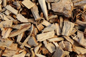 Organic bark mulch