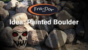 painted boulders