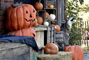 Pumpkin outdoor home display
